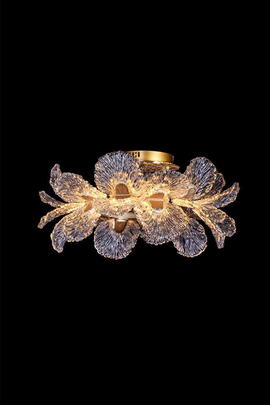 Потолочная люстра LEON Jardin LE3032/620P GD/SH