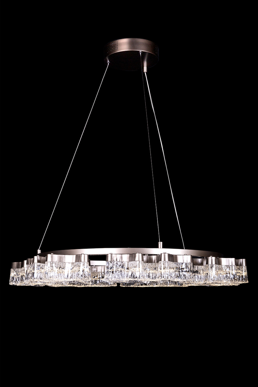 Подвесная люстра LEON Recif LE7724/800 Grey