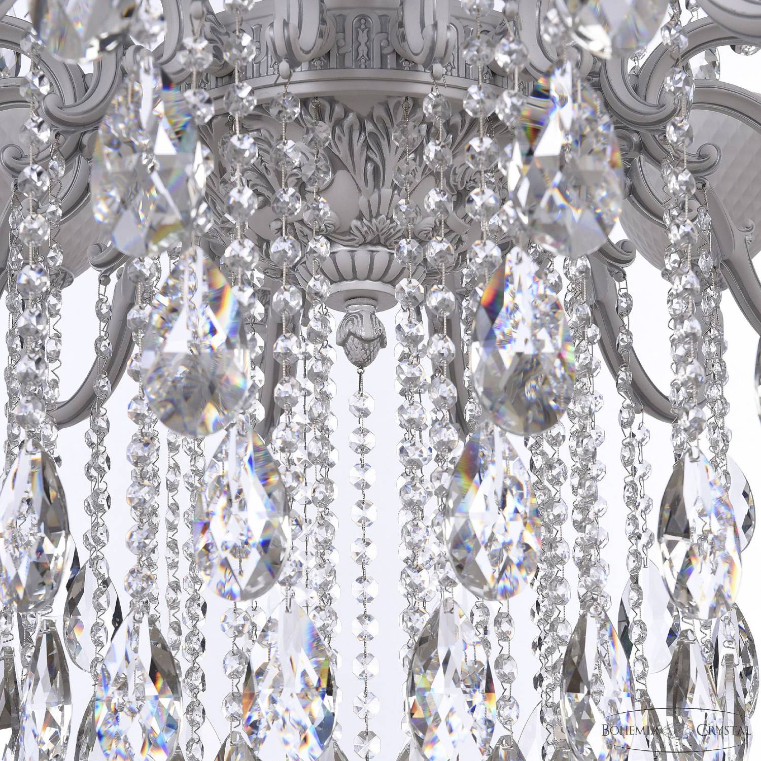 Подвесная люстра Bohemia AL7801 AL78101/16+8+8/300/3d B WMN P1 U Wave