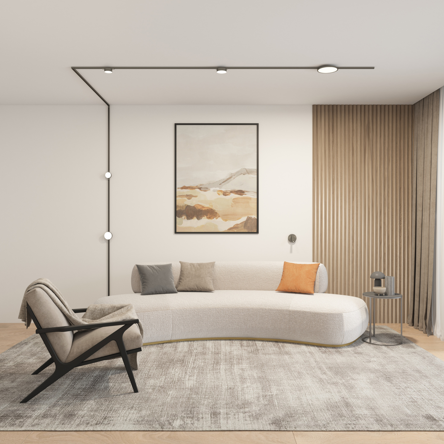 Трековый светильник Denkirs SHINE FLOW DK5762-DN Трековый светильник Denkirs SHINE FLOW DK5762-DN