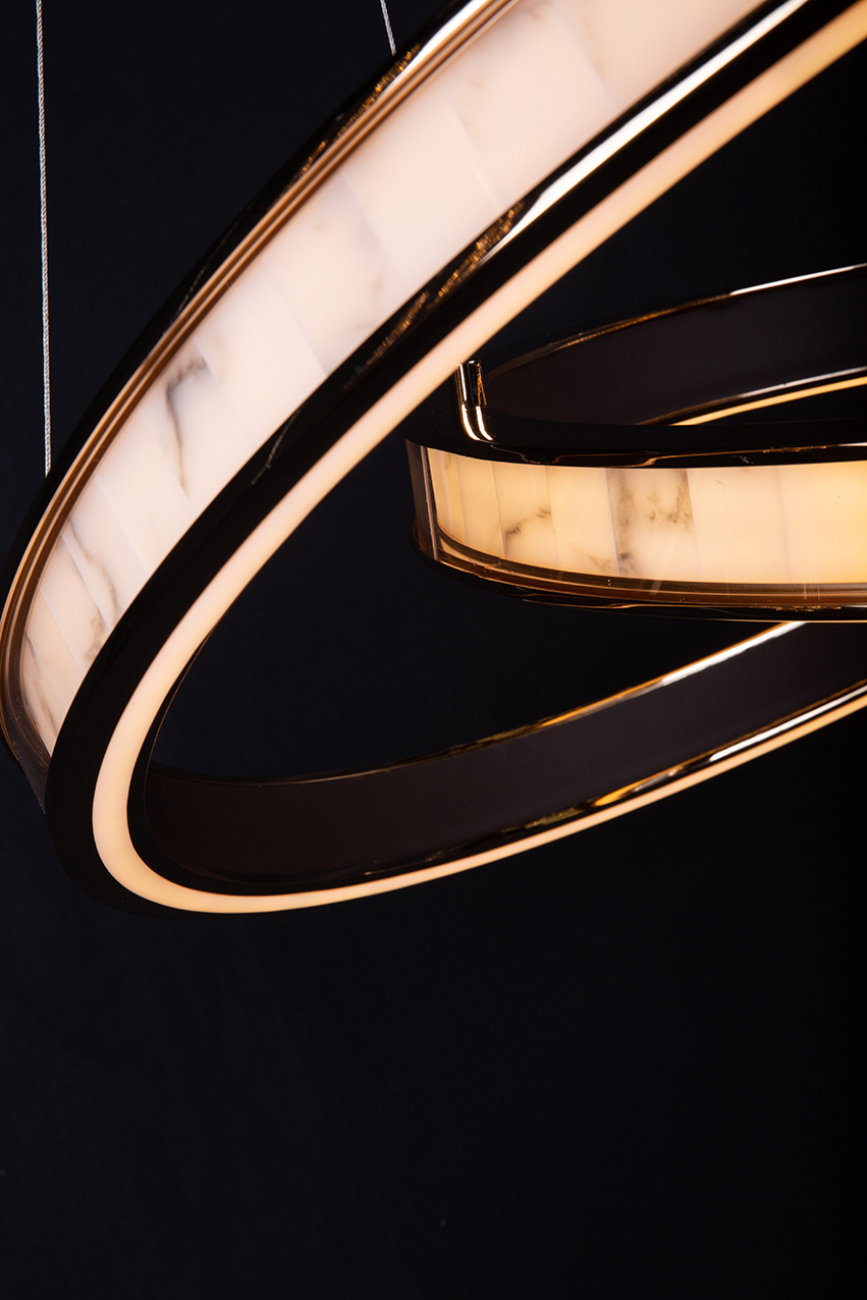 Подвесная люстра LEON Christine LE7702/800-2K Gold