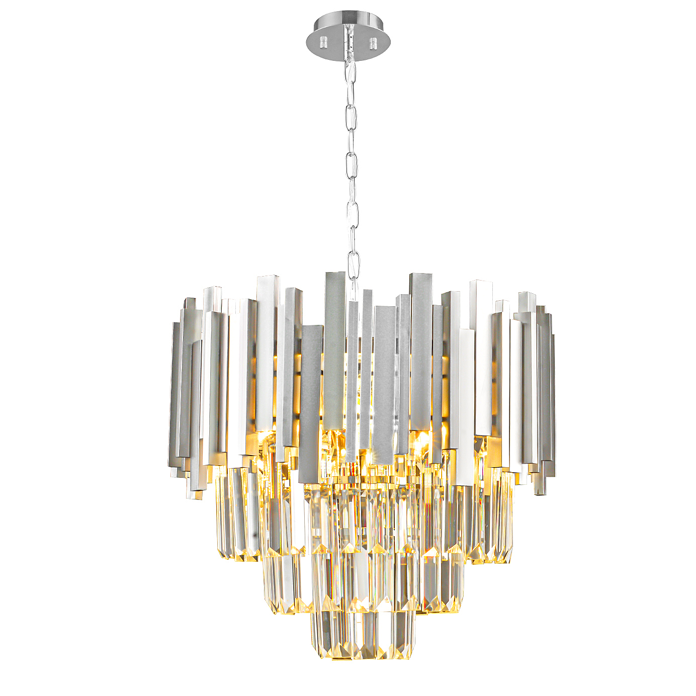 Подвесная люстра Natali Kovaltseva Vertigo VERTIGO 81440/6C SILVER