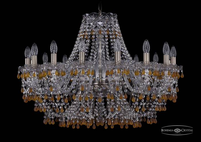 Подвесная хрустальная люстра 1410 Bohemia 1410/16/300 Pa V1003