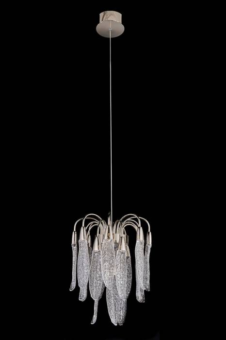 Светильник подвесной LEON Kamilla LE3065/380Q NI