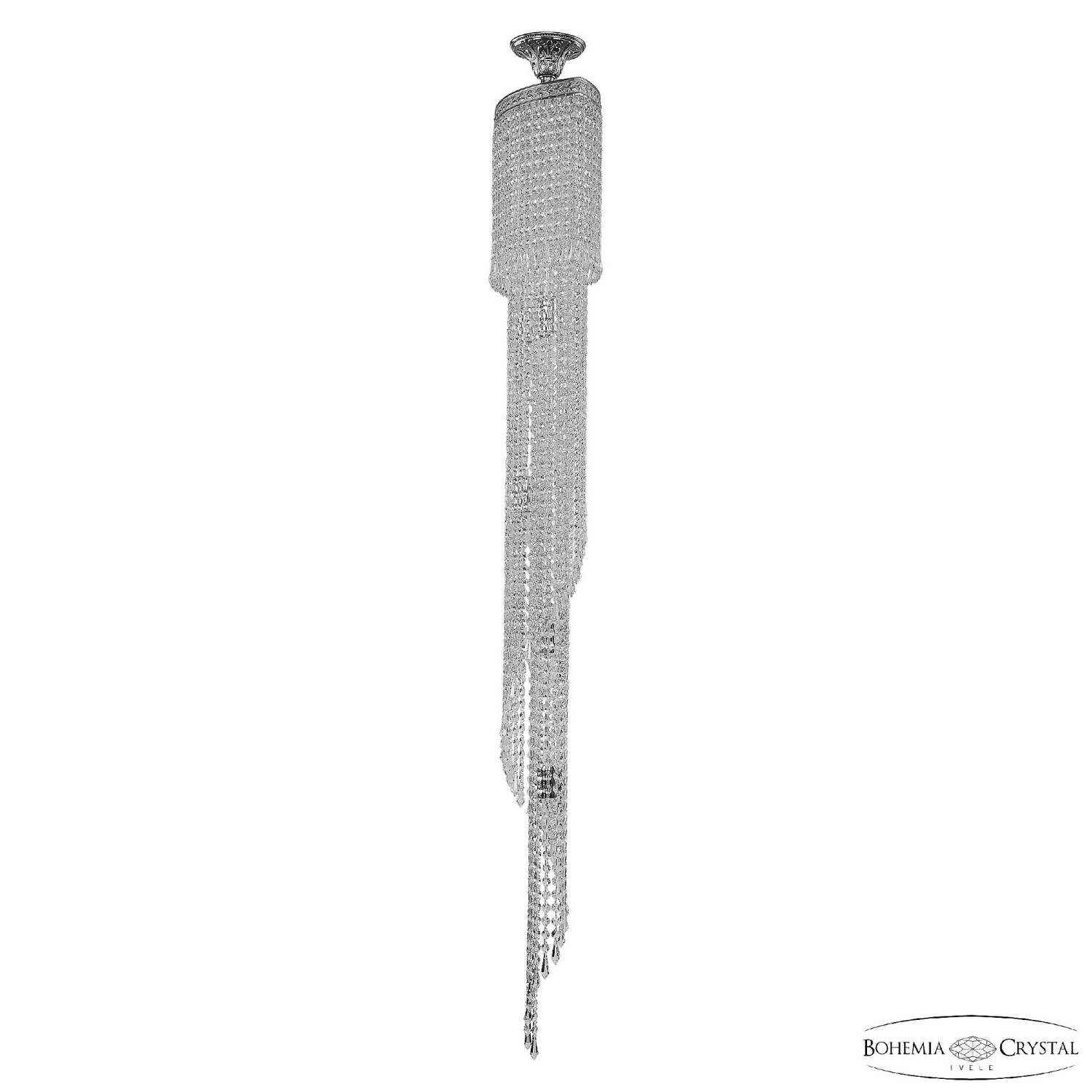 Люстра каскадная Bohemia 8311 83113/35IV-150 Ni