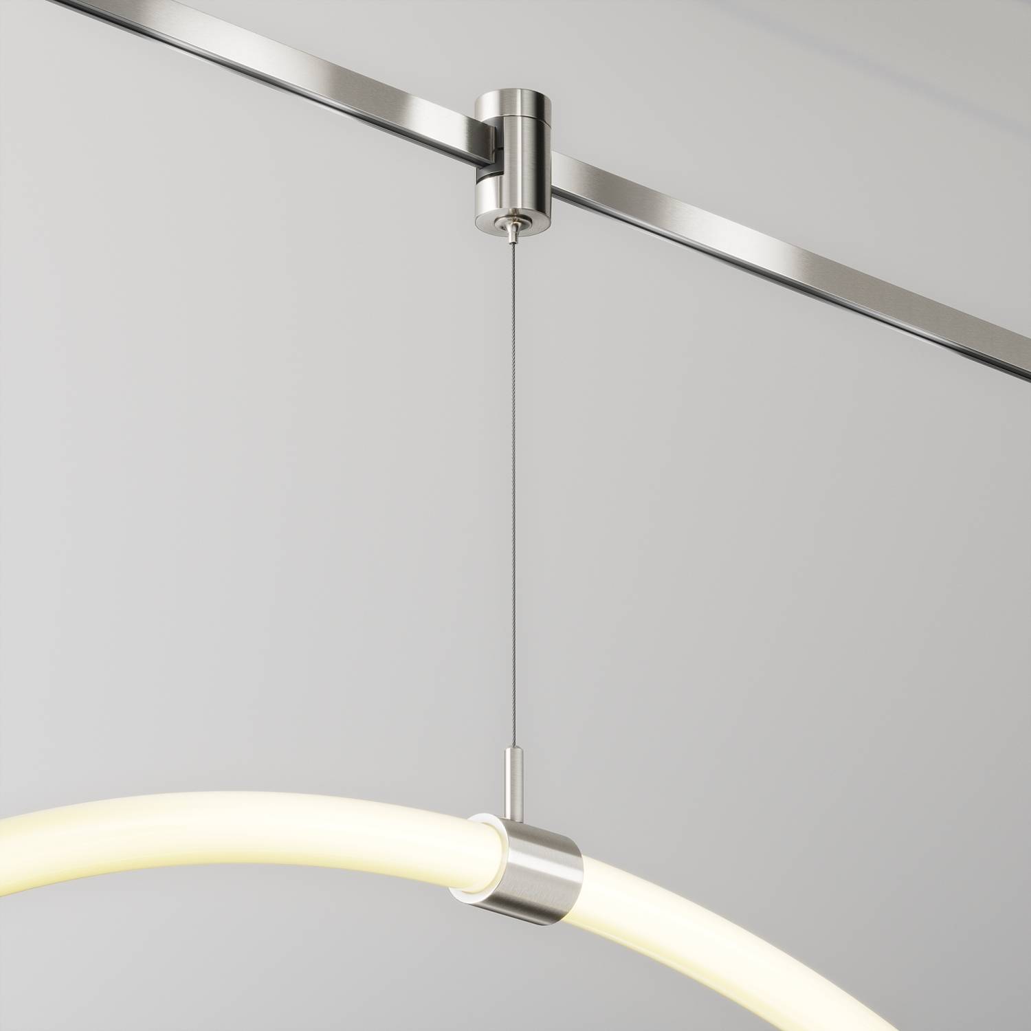 Коннектор с тросовым подвесом Tau в шинопровод Flarity Maytoni Tau TRA154SW-1PT