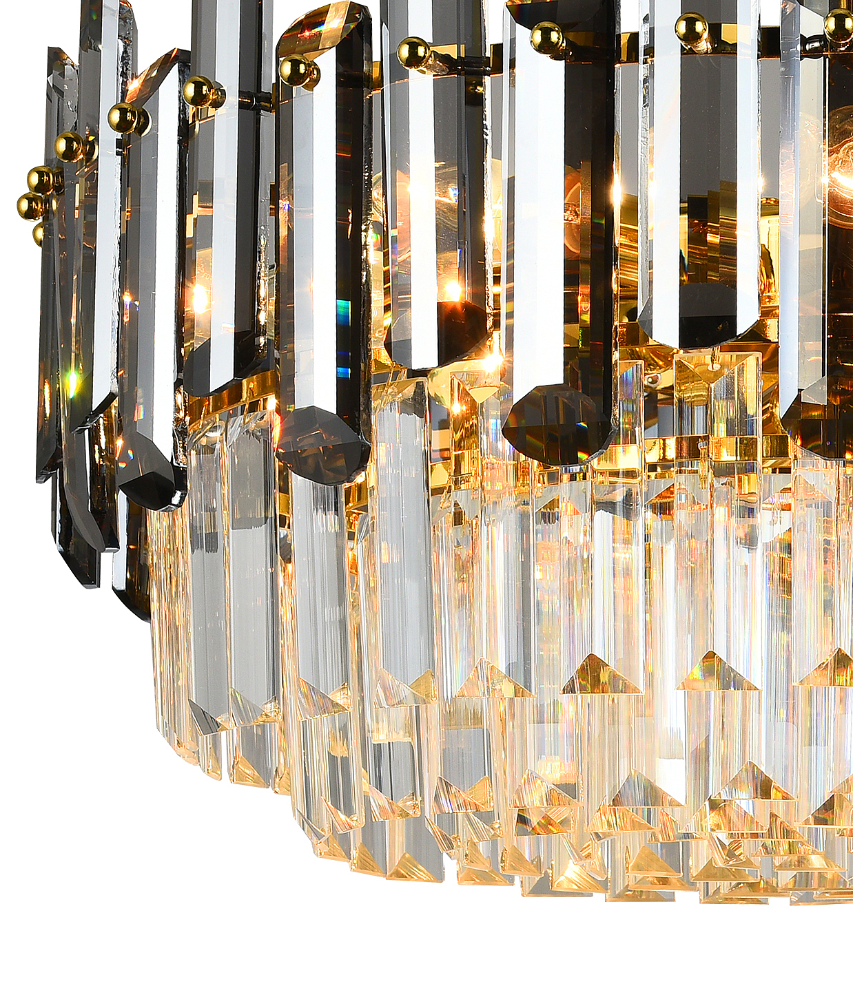 Подвесная люстра Natali Kovaltseva Imperium NUBIAN 81438/8C GOLD PLATED