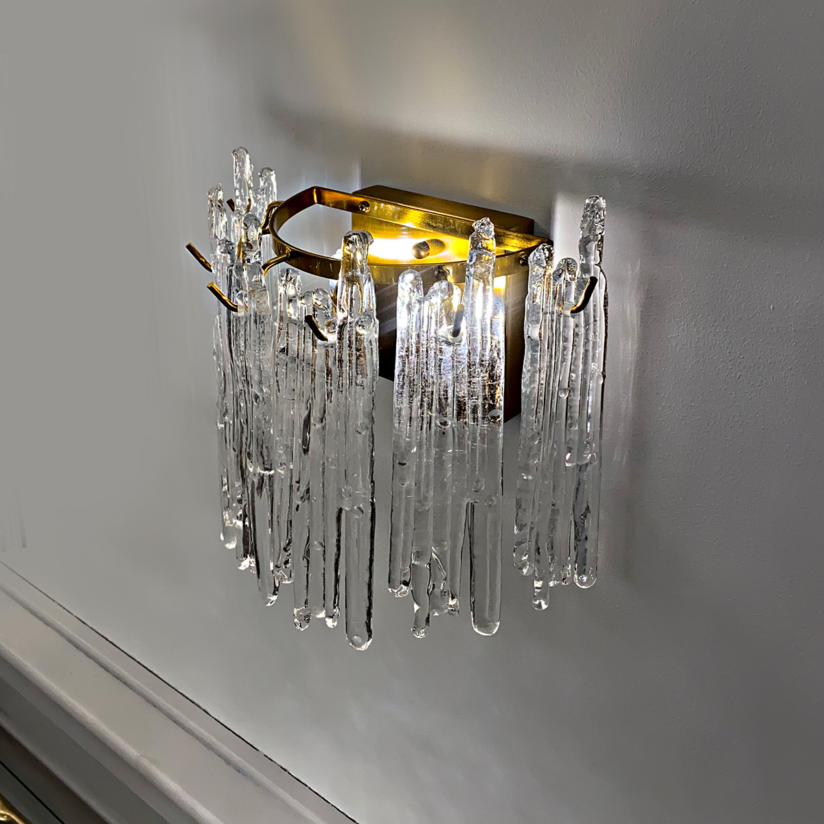 Настенное бра Delight Collection Saint Roch 771331 gold/clear