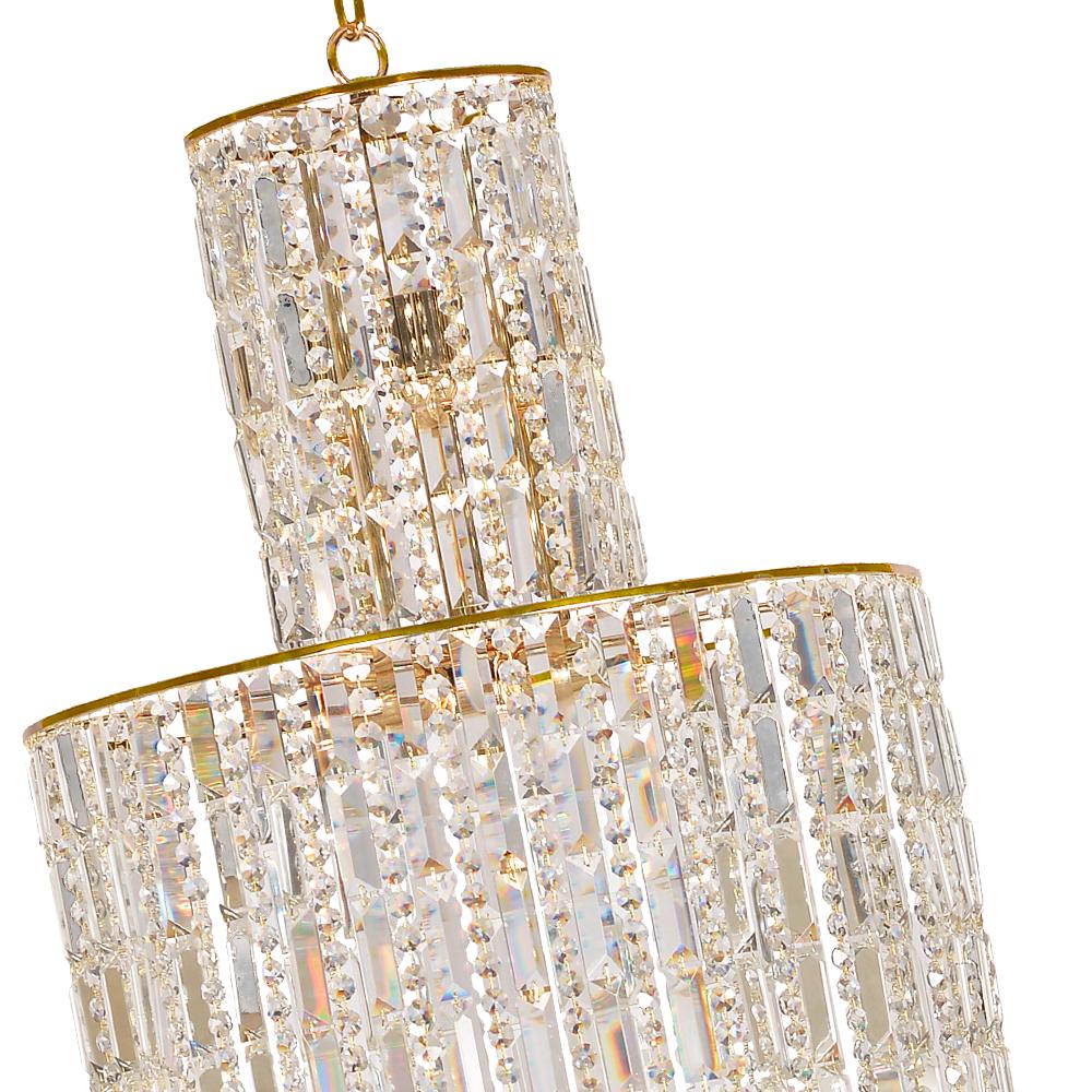 Люстра каскадная Arti Lampadari Valencia Valencia E 1.11.50.501 G Люстра каскадная Arti Lampadari Valencia Valencia E 1.11.50.501 G