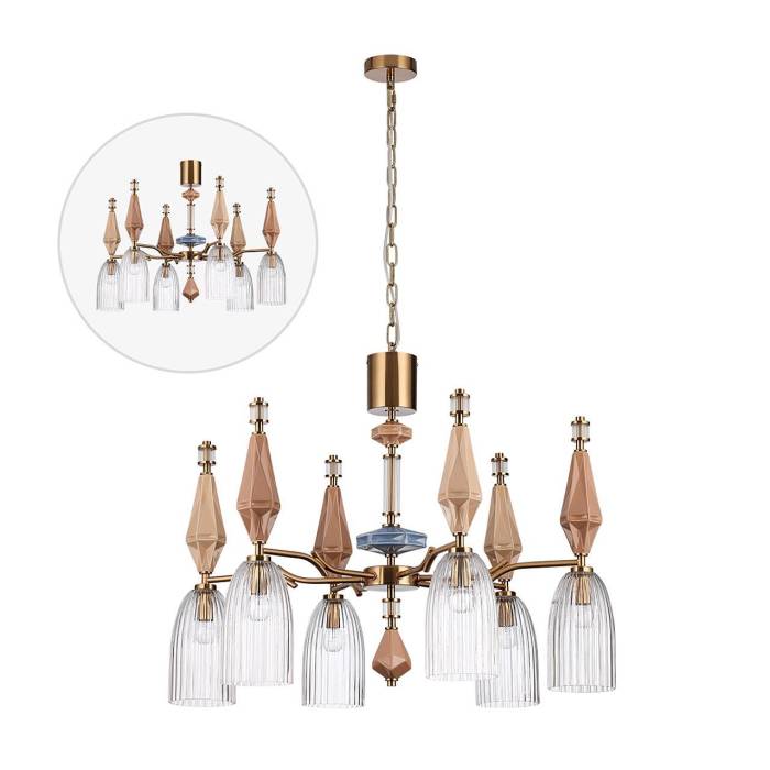 Подвесная люстра Odeon Light EXCLUSIVE Terra 5414/6 Подвесная люстра Odeon Light EXCLUSIVE Terra 5414/6