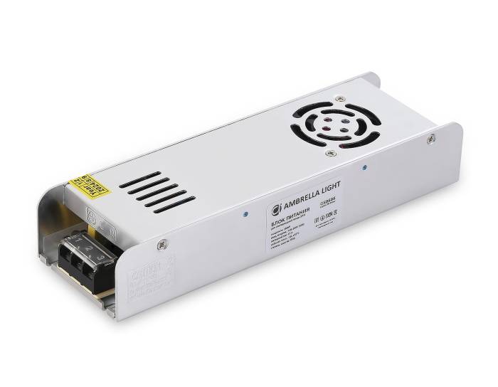 Блок питания с EMC для светодиодной ленты 24V 360W Ambrella LED Driver 24V GS8686