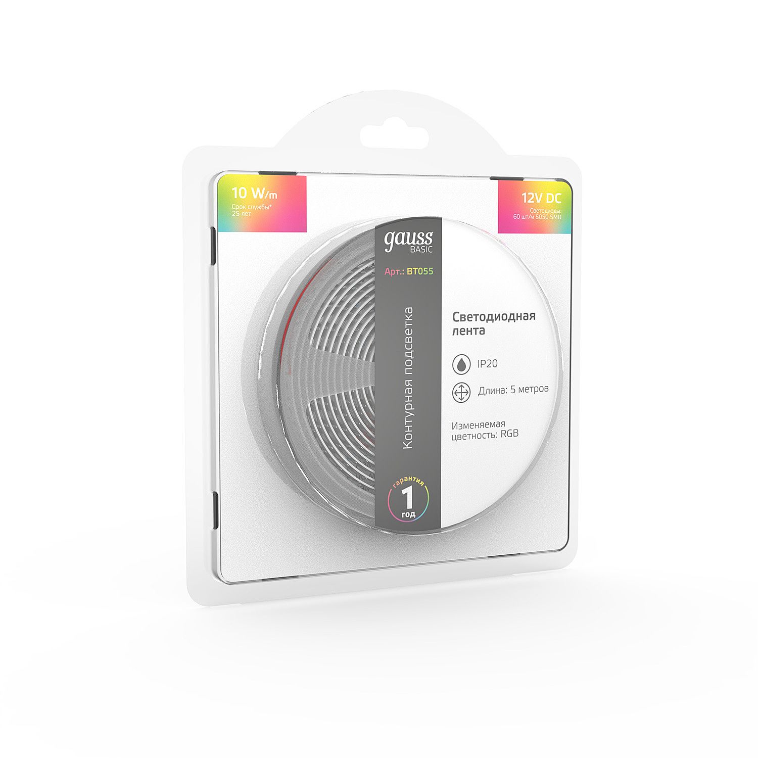 LED лента Gauss Basic BT055