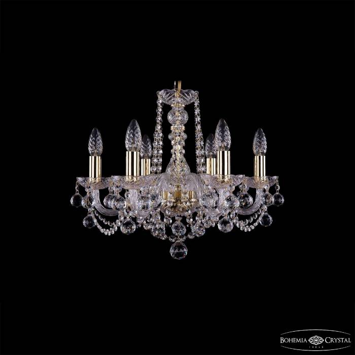 Подвесная хрустальная люстра 1402 Bohemia 1402/6/160 G Balls