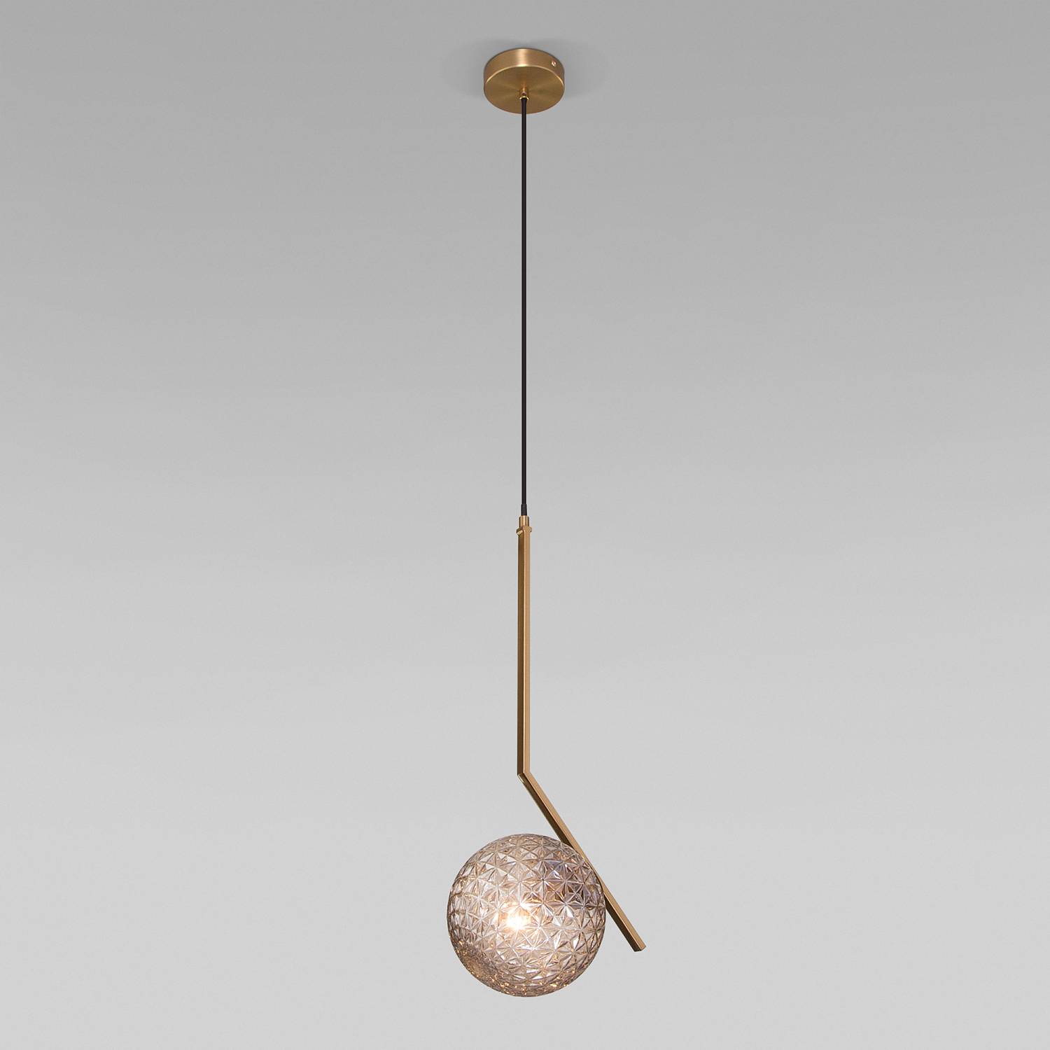 Светильник подвесной Eurosvet Shape 50213/1 латунь