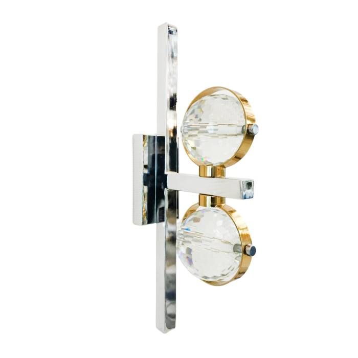 Настенное бра Lumina Deco Kompass LDW 6064-2 CHR