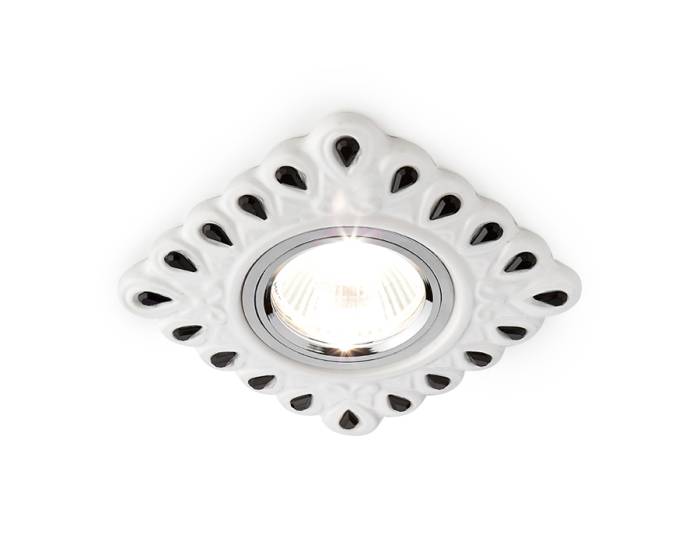 Встраиваемый светильник Ambrella Organic Spot D5550 W/BK