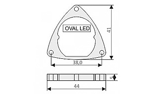 Держатель для профиля Arlight 017269