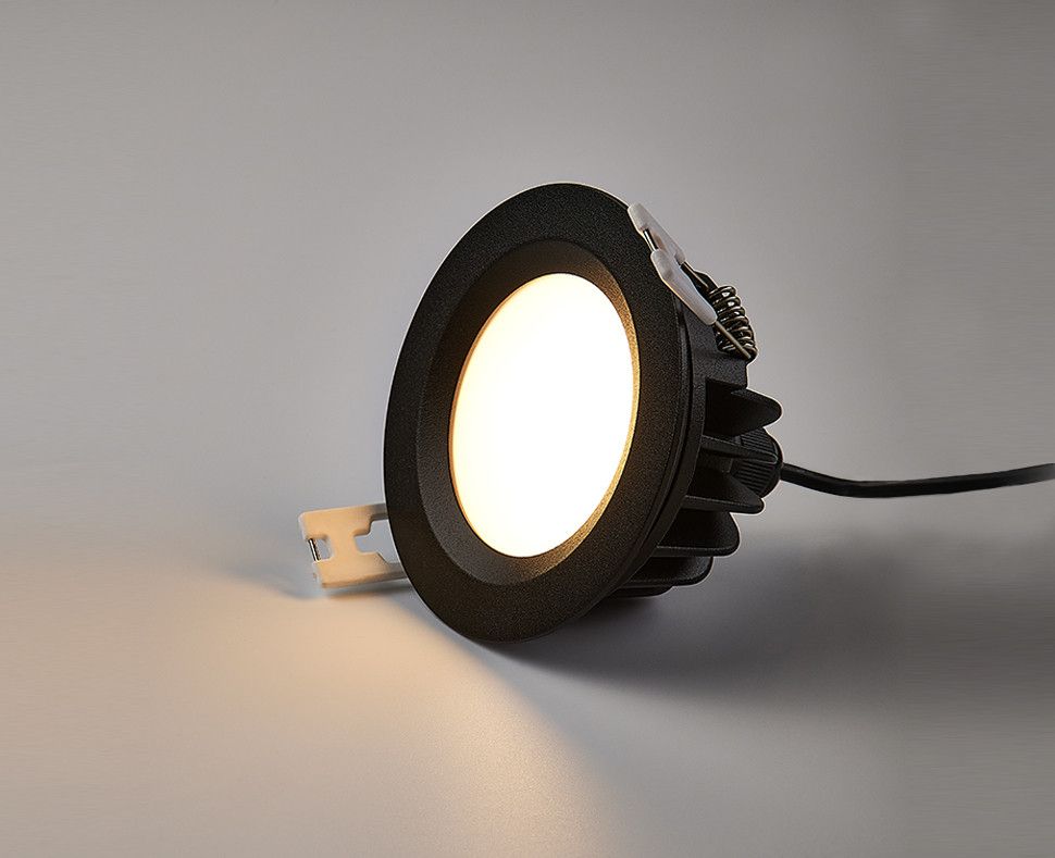 Встраиваемый светильник Italline IT08 IT08-8018 black 4000K