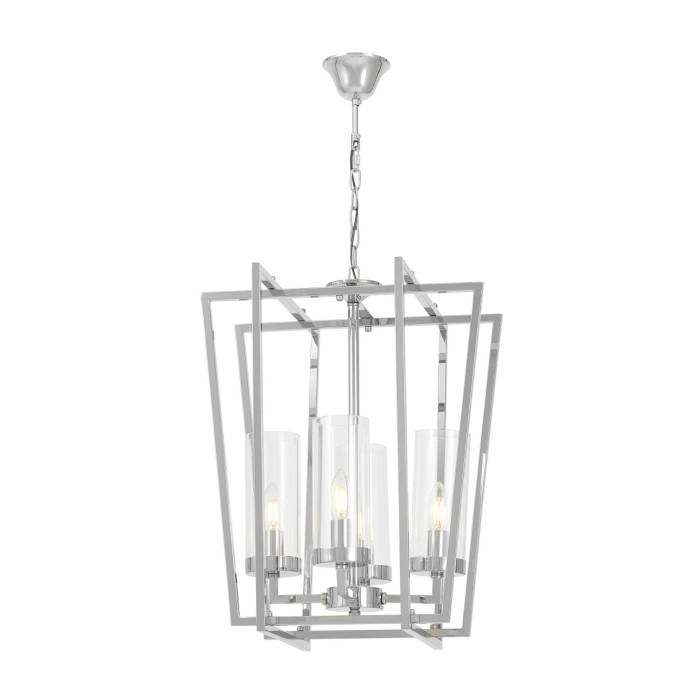 Подвесная люстра Lumina Deco Afres LDP 1246-4 CHR