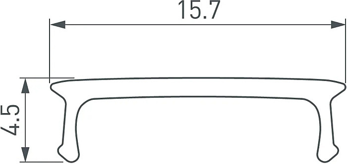 Экран для профиля Arlight Arh-Line 047948