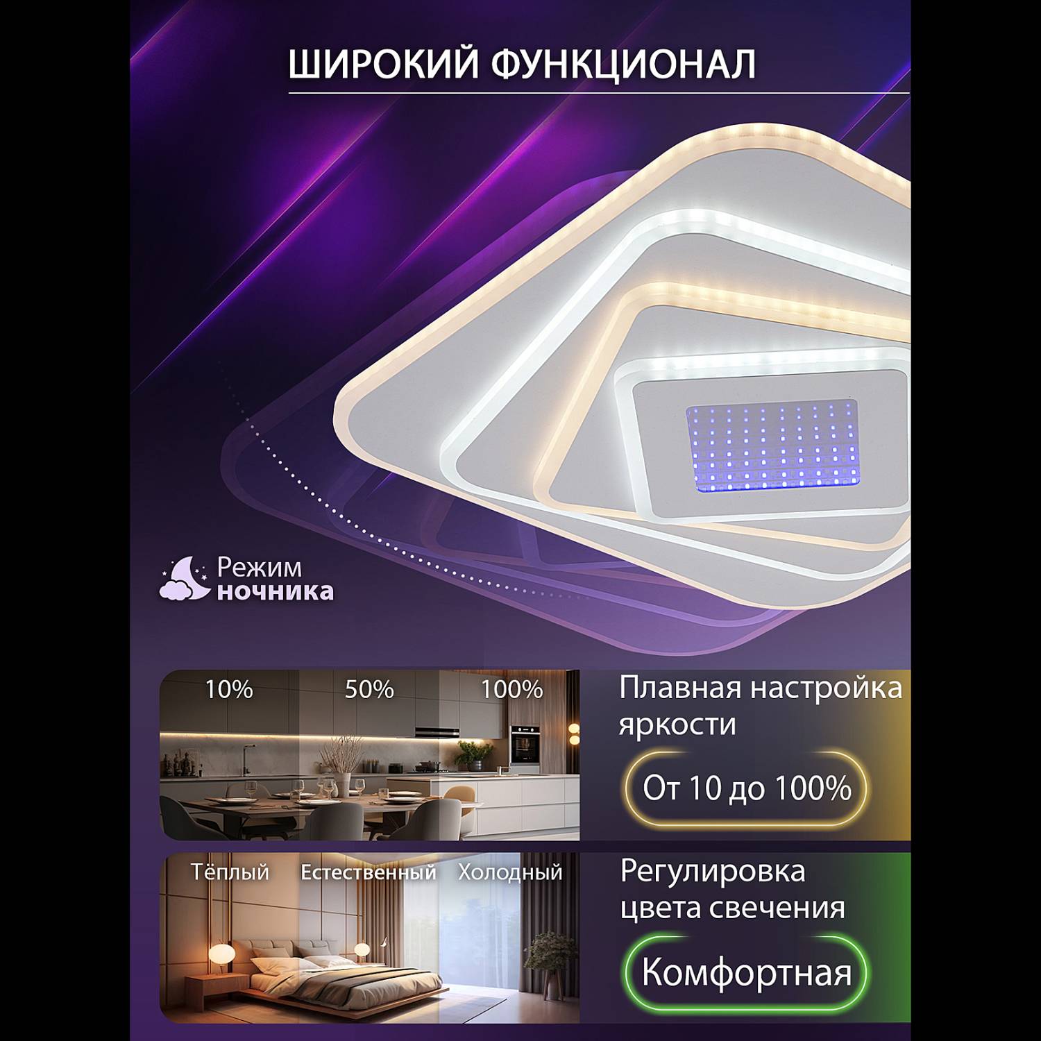 Потолочная люстра Natali Kovaltseva Palace LED LAMPS 81112/4C