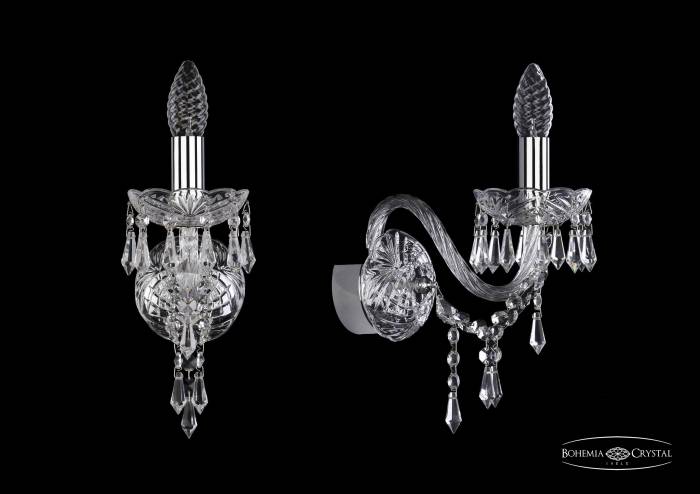 Настенное бра Bohemia 1403 1403B/1/160/Ni