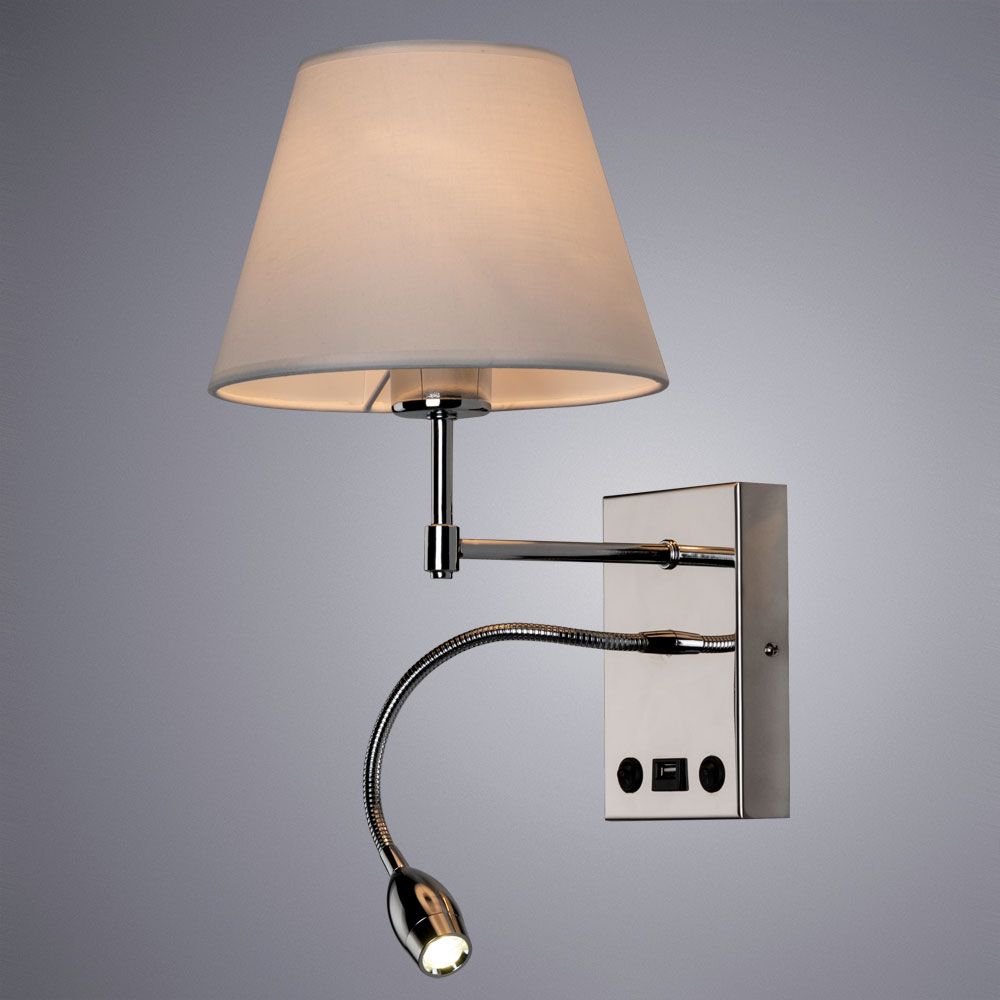 Настенное бра Arte Lamp Elba A2581AP-2CC Настенное бра Arte Lamp Elba A2581AP-2CC