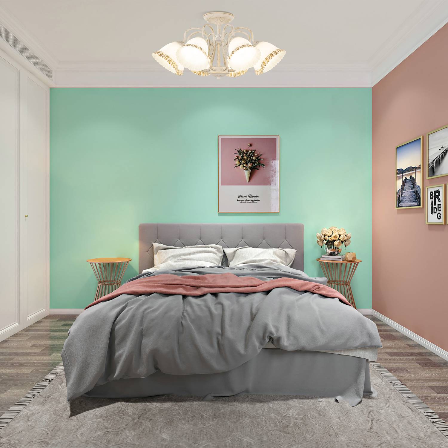 Потолочная люстра Arte Milano Am340800 340800/8 WT+G