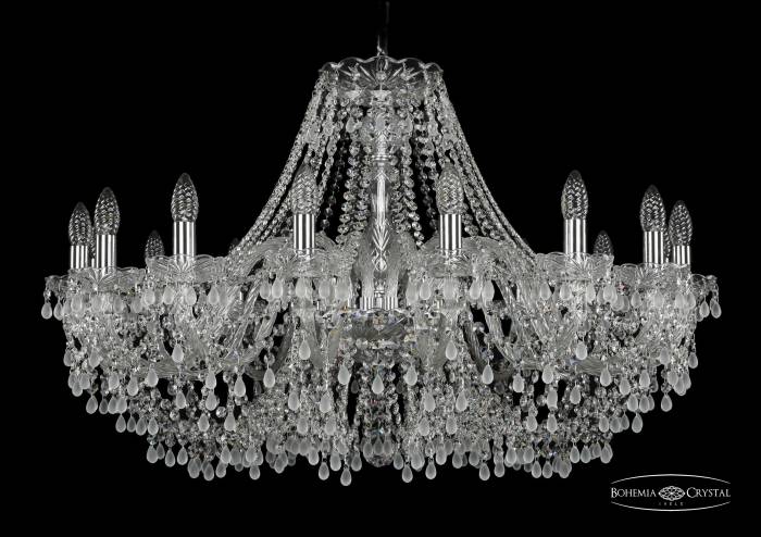 Подвесная хрустальная люстра 1410 Bohemia 1410/16/360 Ni V0300