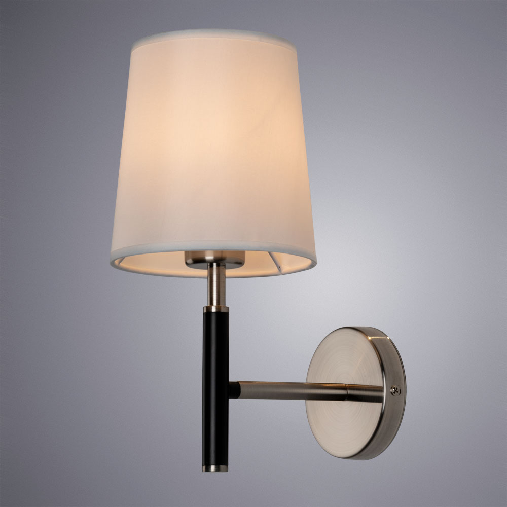 Настенное бра Arte Lamp Rodos A2589AP-1SS Настенное бра Arte Lamp Rodos A2589AP-1SS