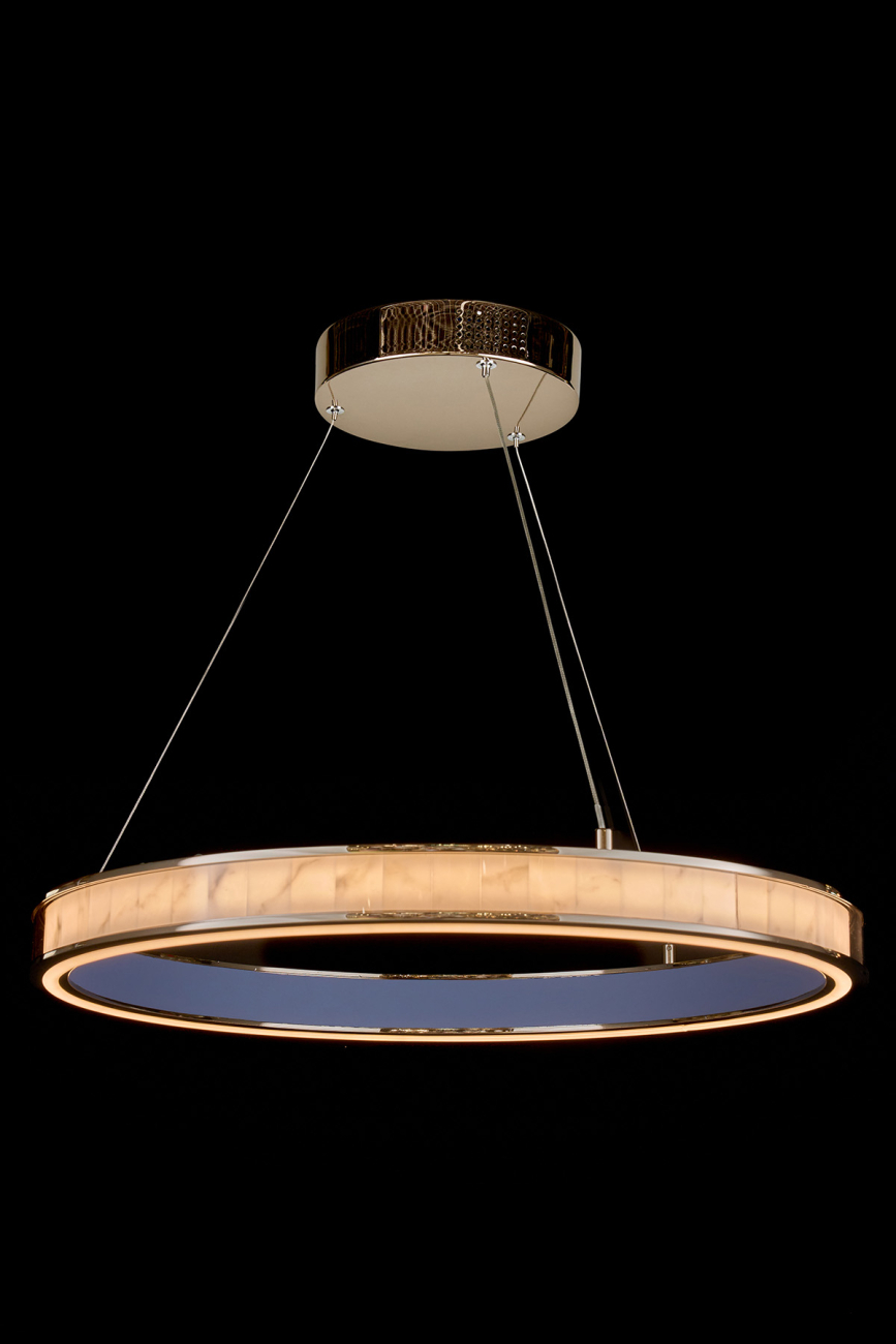 Подвесная люстра LEON Christine LE7702/600 Black Chrome