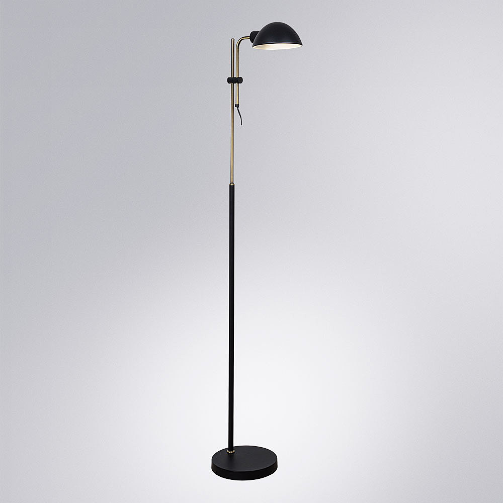 Торшер Arte Lamp Zetta A7055PN-1BK Торшер Arte Lamp Zetta A7055PN-1BK