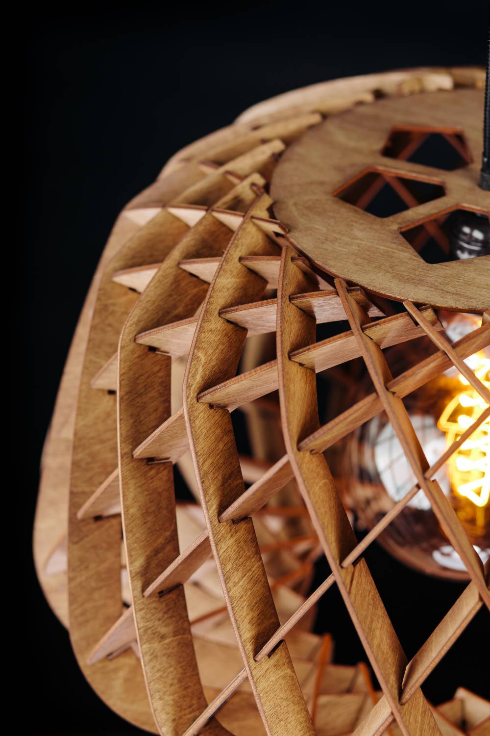 Светильник подвесной Woodshire Нэст 2440b