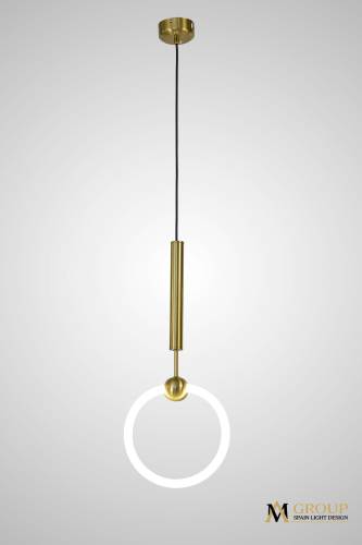 Светильник подвесной AM Group AM453 D250 GOLD