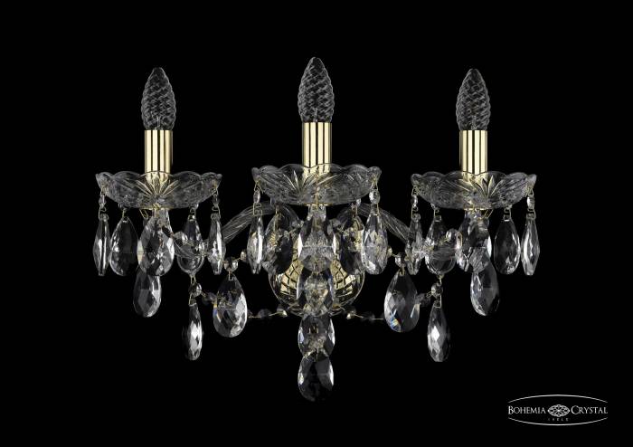 Настенное бра Bohemia 1415 1415B/3/165/XL/G