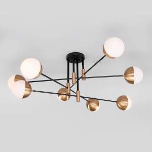 Потолочная люстра Eurosvet Nuvola 70129/8 латунь Smart