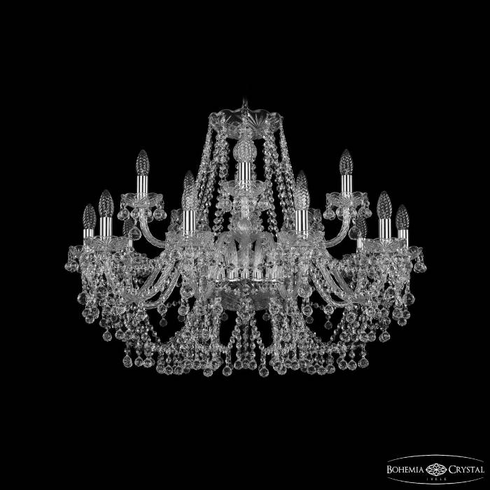 Подвесная люстра Bohemia 1409 1409/10+5/300 Ni