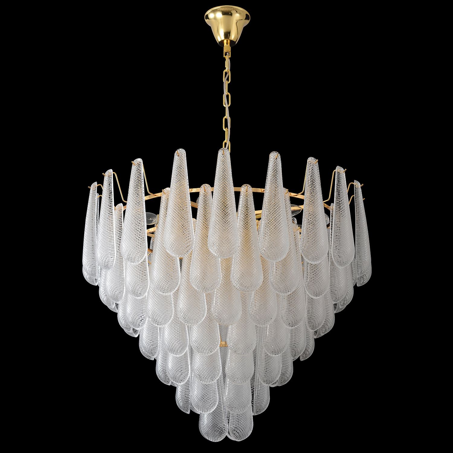 Подвесная люстра Crystal Lux Fontain FONTAIN SP18 GOLD