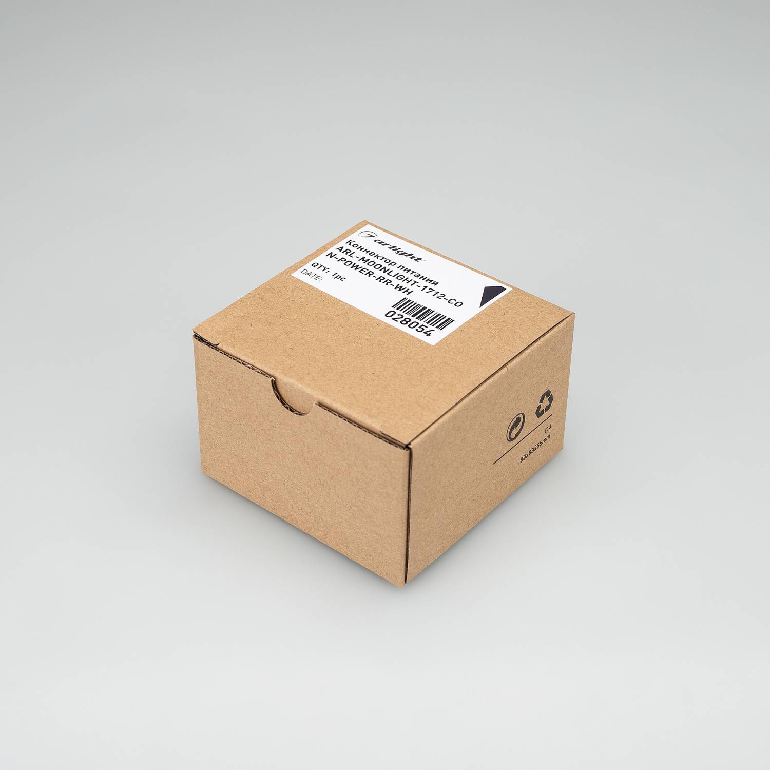 Герметичный коннектор питания для гибкого неона MOONLIGHT Arlight 028054 Герметичный коннектор питания для гибкого неона MOONLIGHT Arlight 028054