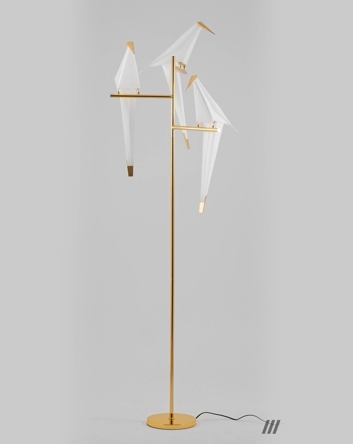 Торшер Moderli Birds V3075-3FL