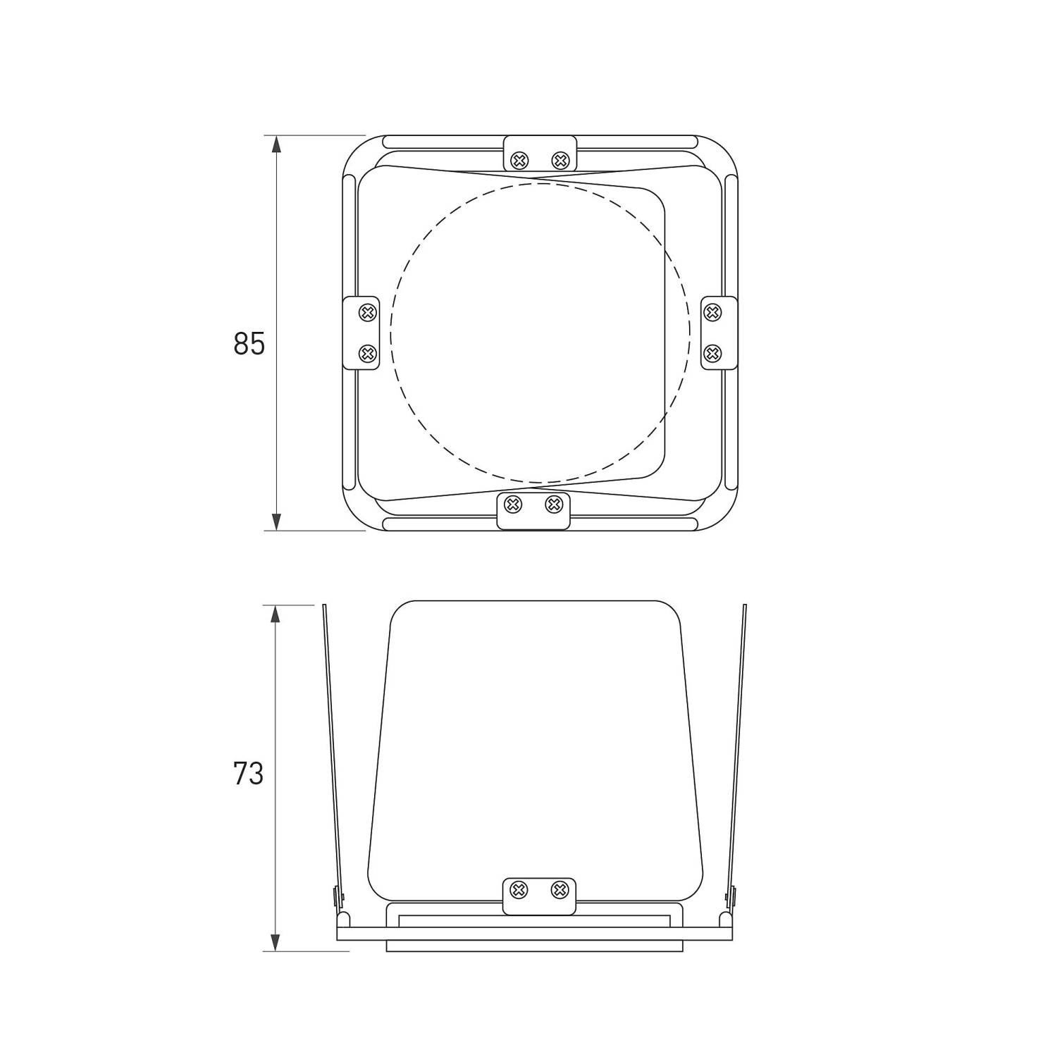 Шторки кашетирующие Arlight Artifact 057160