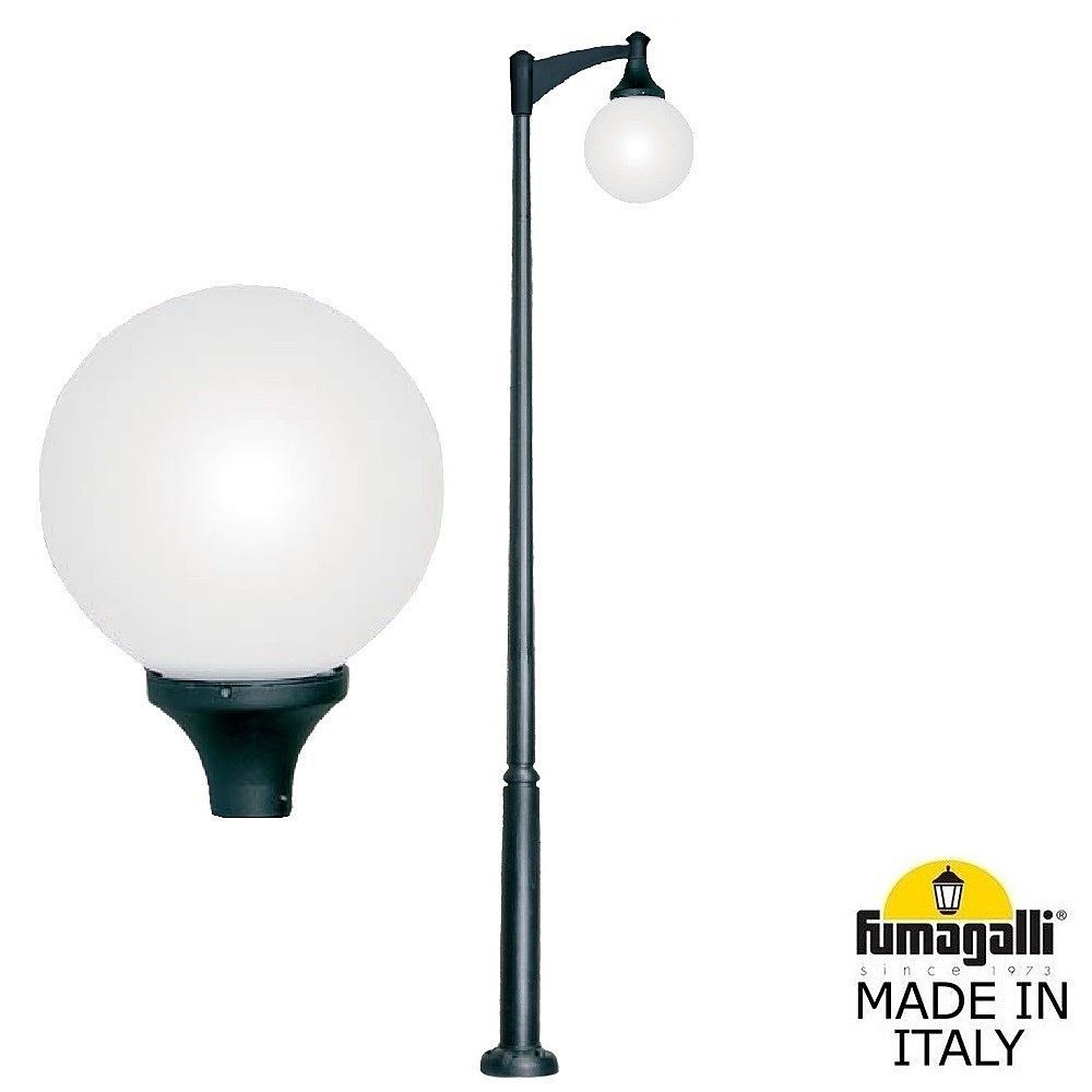 Столб фонарный уличный Fumagalli Globe 400 Modern G41.372.A10.AYE27 Столб фонарный уличный Fumagalli Globe 400 Modern G41.372.A10.AYE27