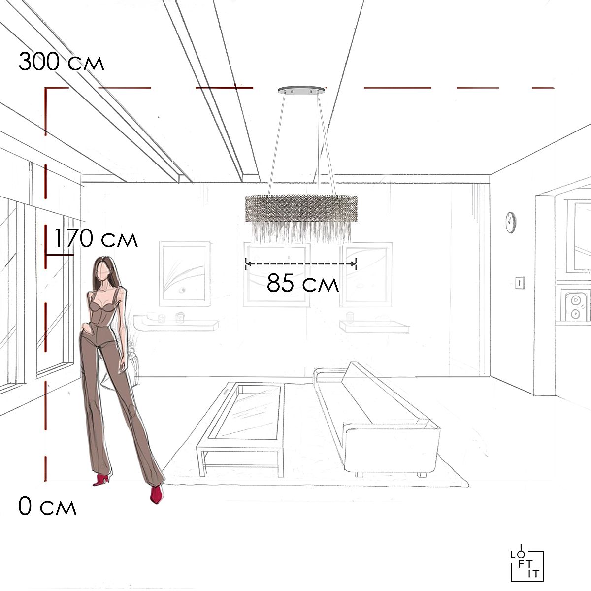Подвесная люстра Loft It Opera 10406/850L Подвесная люстра Loft It Opera 10406/850L