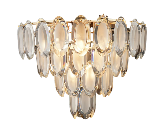 Потолочная люстра Мелодия Света Cristal 000027051