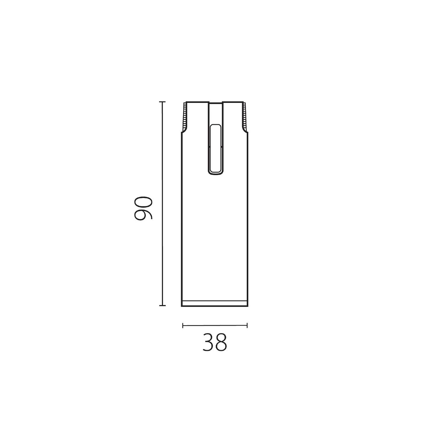 Трековый светильник Lightstar Due Hermes 210047