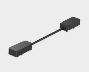 Коннектор гибкий угловой для встраиваемого шинопровода к трековой системе KREATOR Italline IT09-9027 black