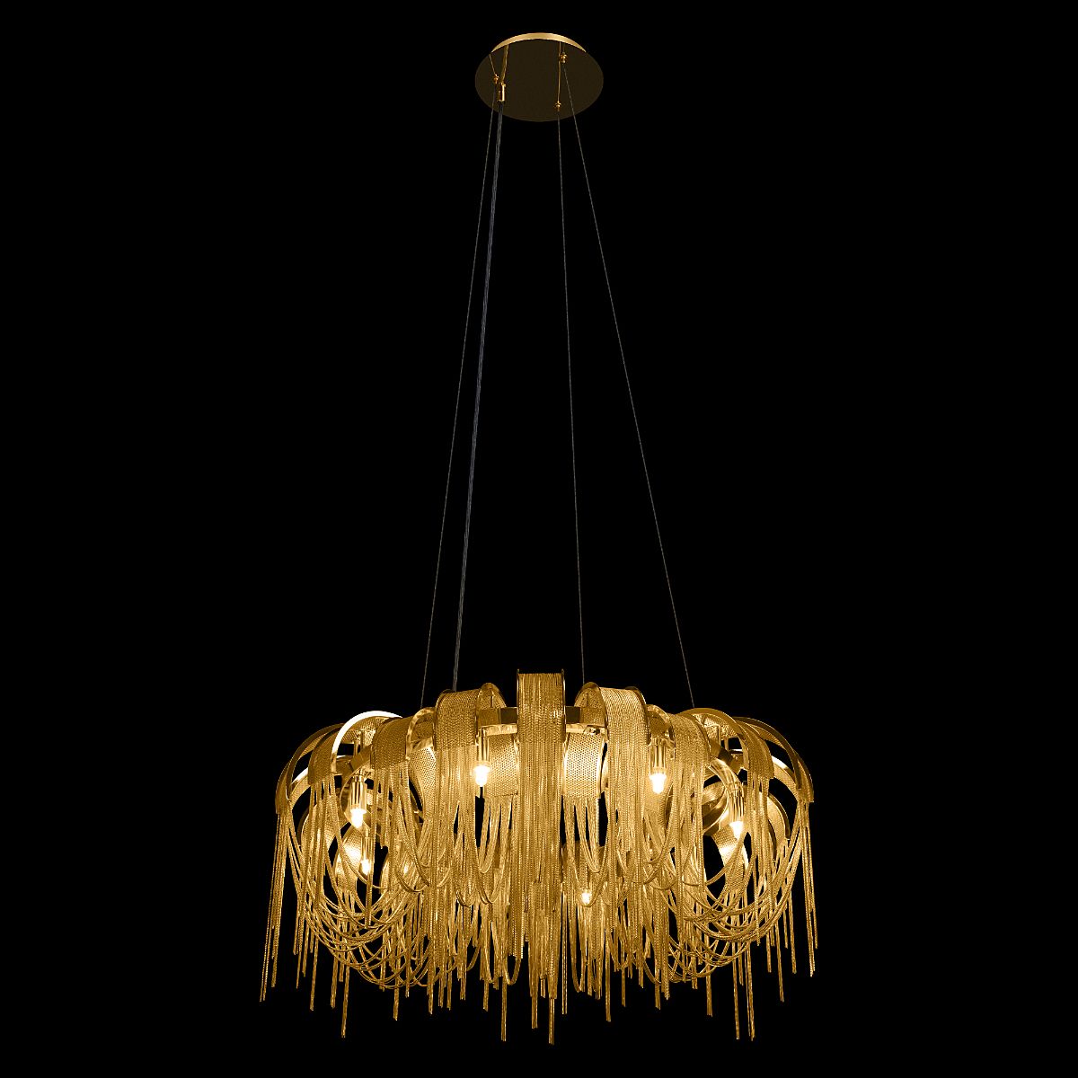 Подвесная люстра Loft It Volver 10404/800 GD