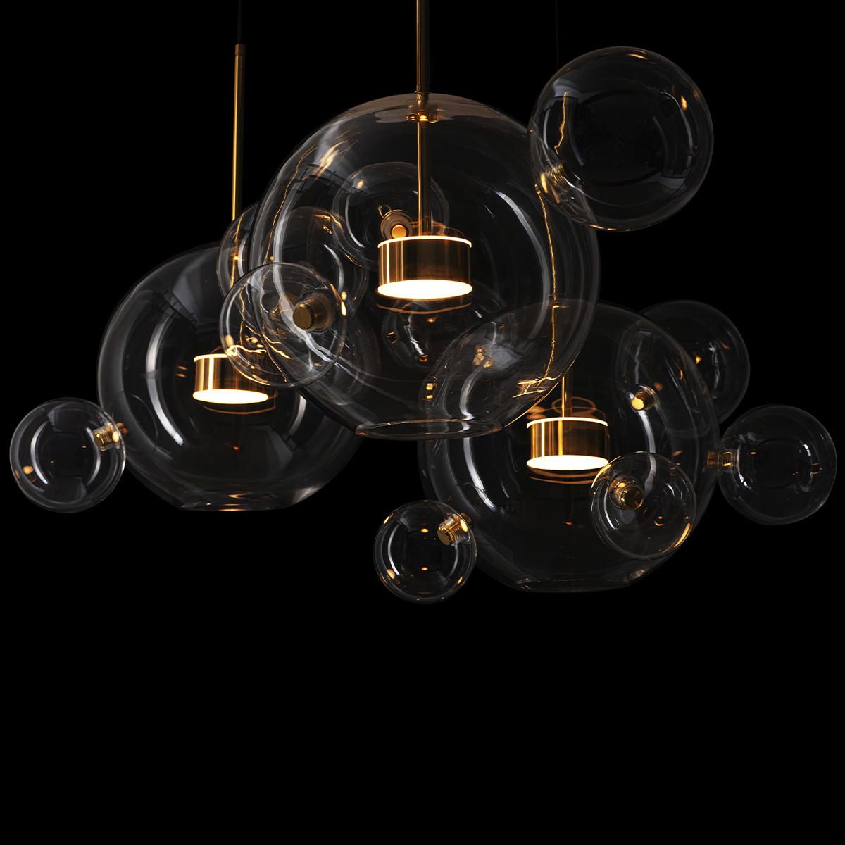 Светильник подвесной Loft It Bolle 2027-D3