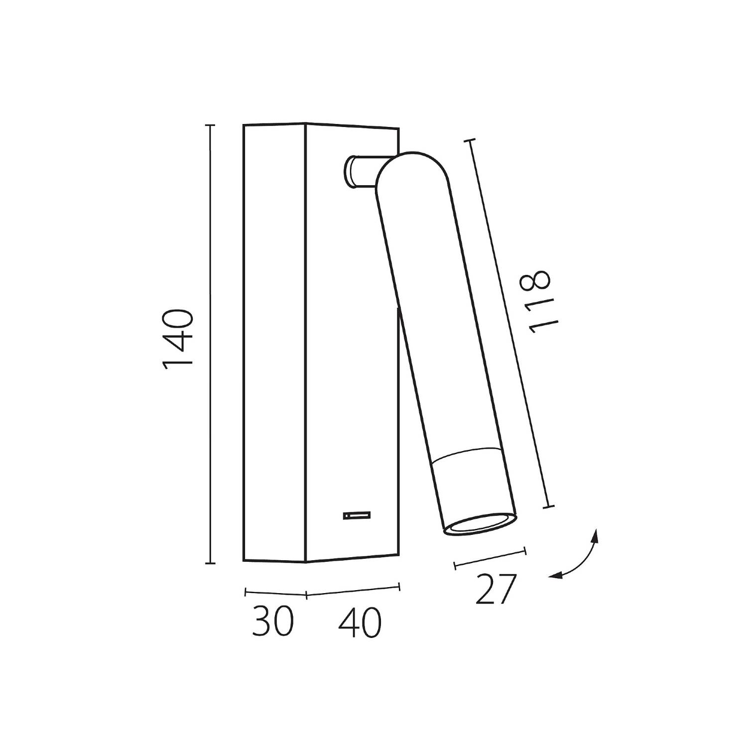 Настенный светильник Lightstar Omega 200731