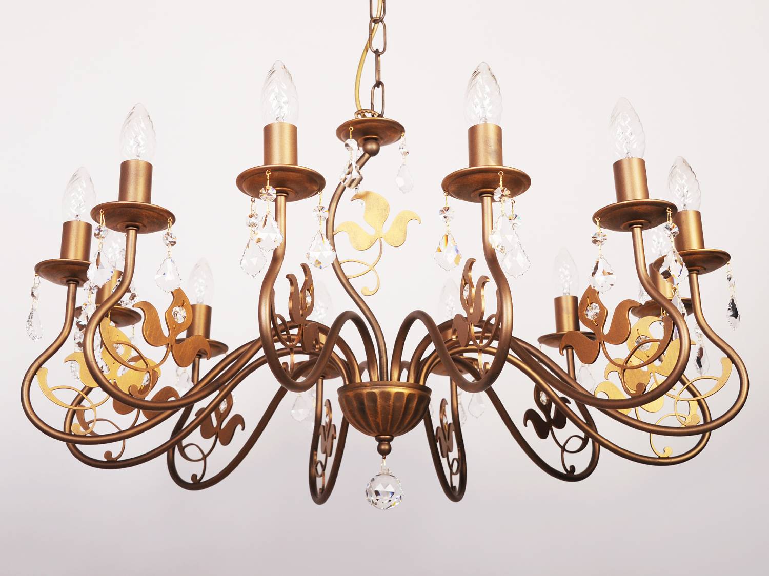 Подвесная люстра Doge Luce 520L12GD